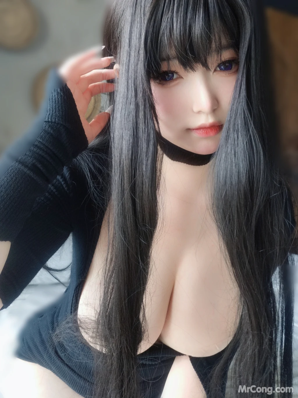 Coser女主K 害羞的妹妹 17 photos - 11