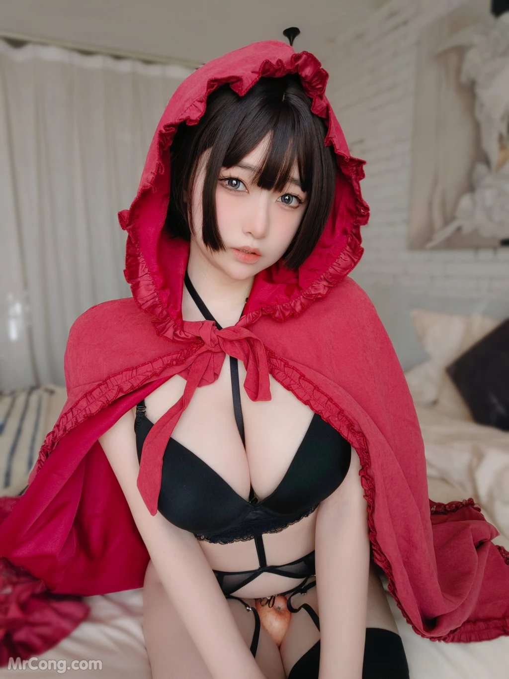 Coser女主K 小红帽和红苹果 86 photos - 25