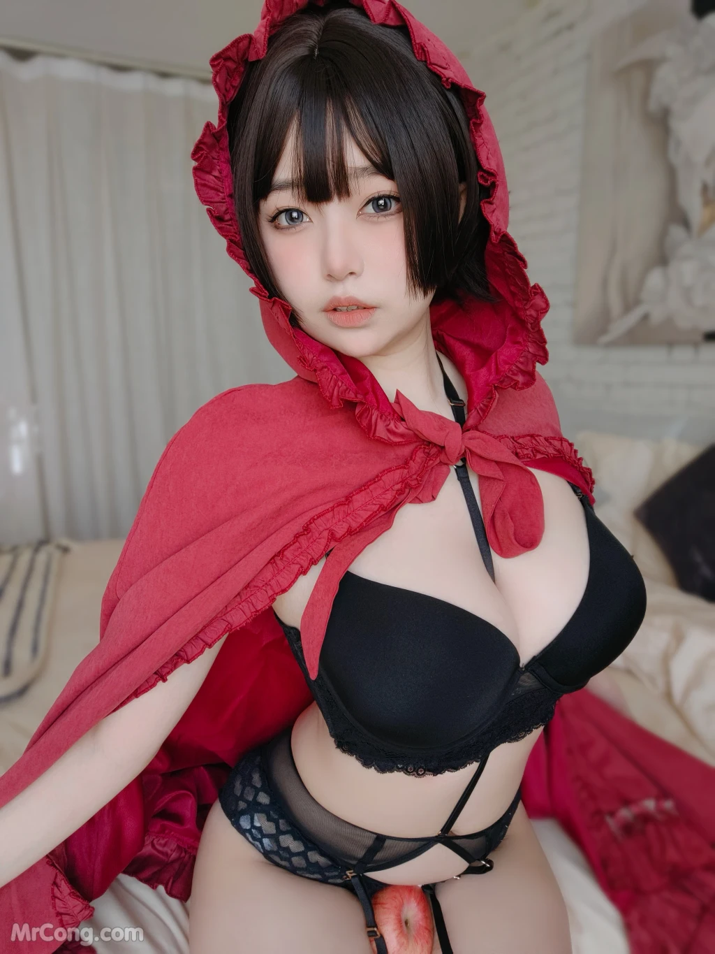 Coser女主K 小红帽和红苹果 86 photos - 27