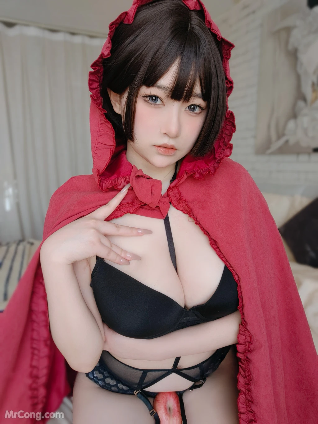 Coser女主K 小红帽和红苹果 86 photos - 28