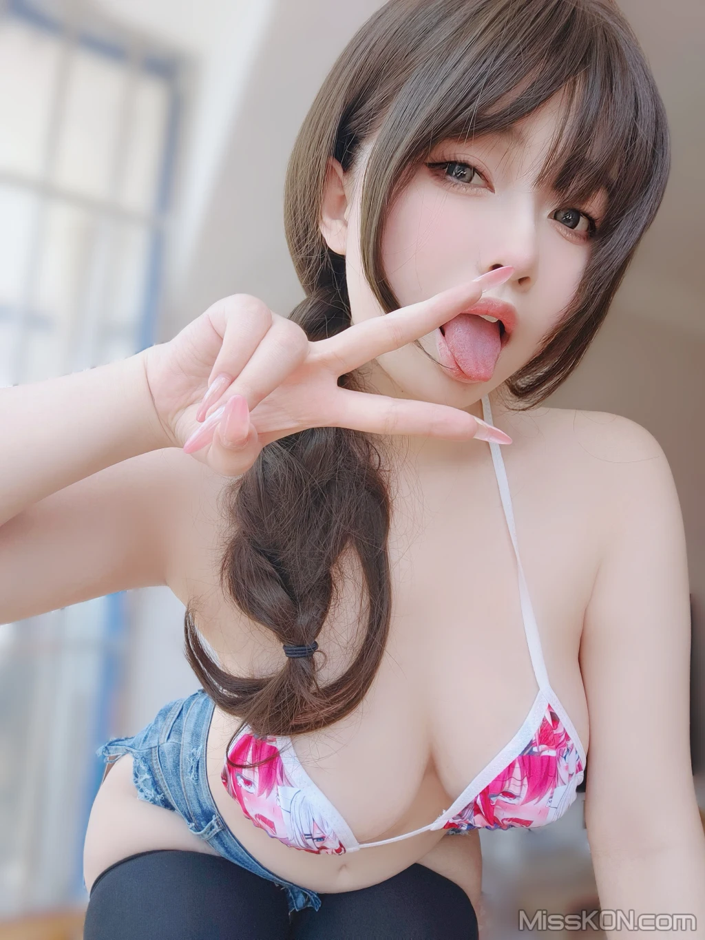 Coser女主K 性感一夏 97 photos - 79