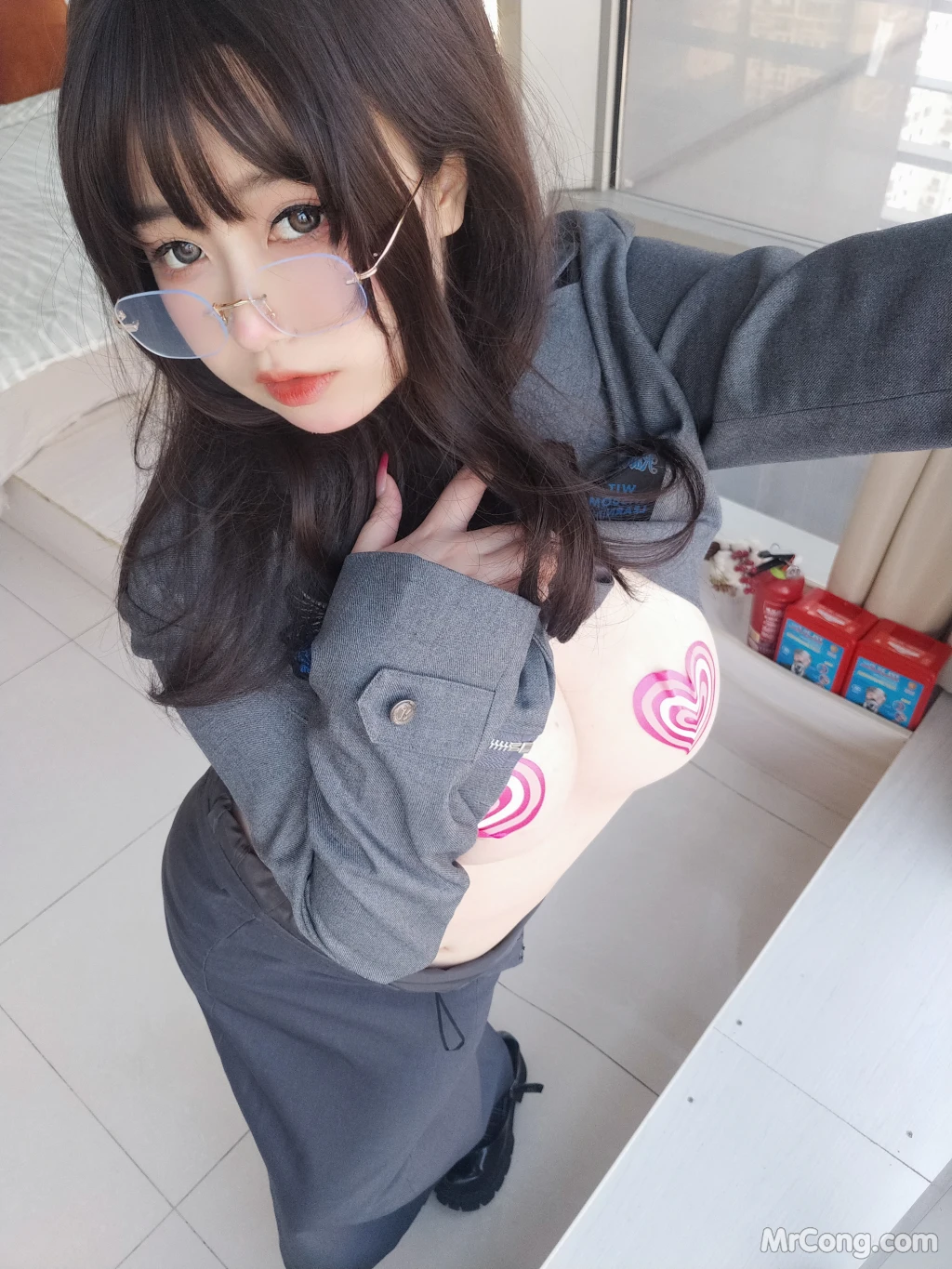 Coser女主K 沉默的学姐 102 photos - 66