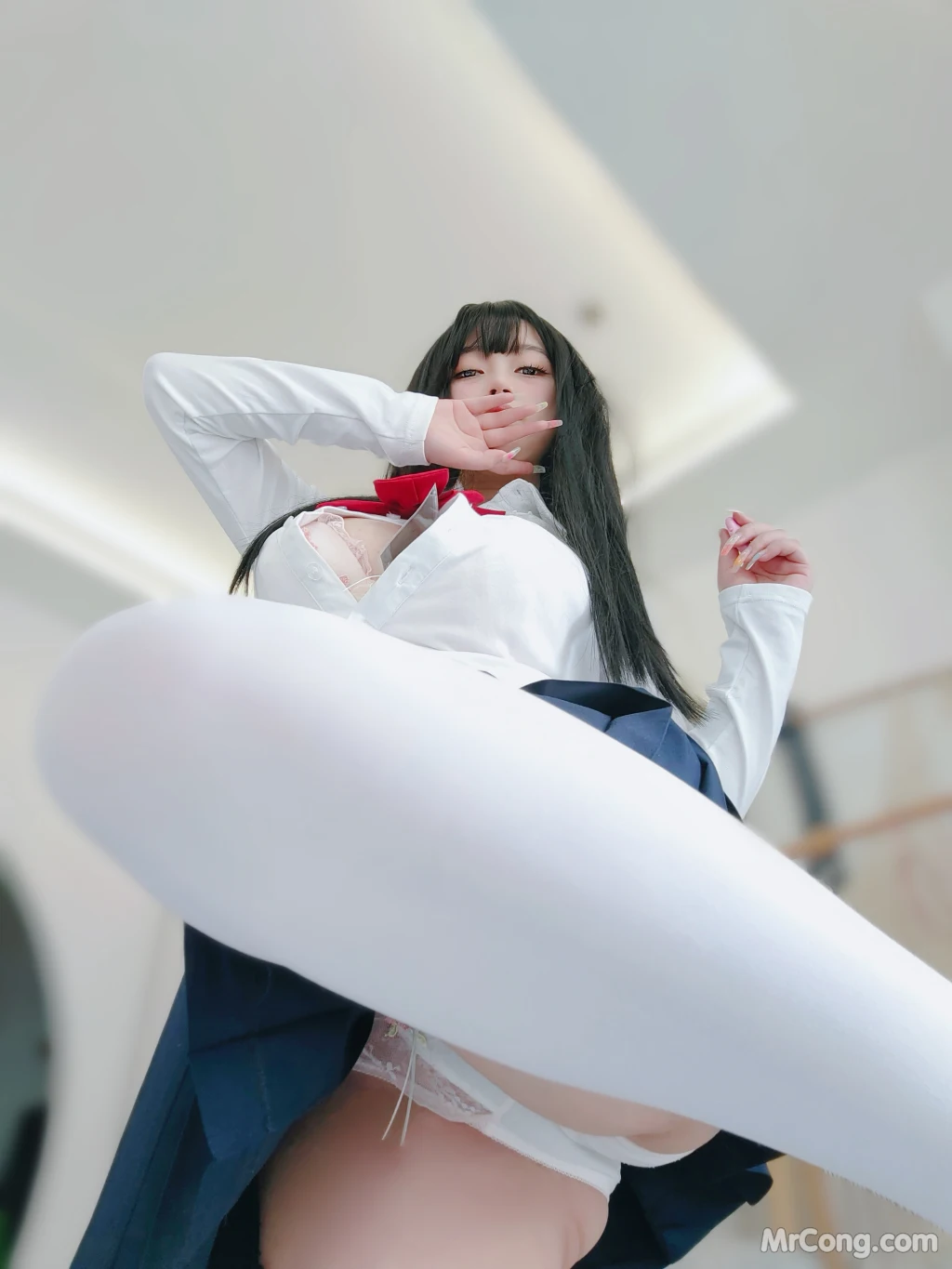 Coser女主K 清纯女友 110 photos - 14