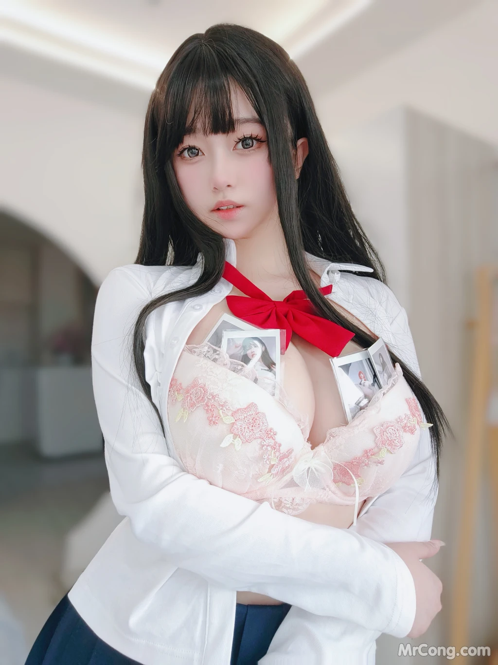 Coser女主K 清纯女友 110 photos - 33