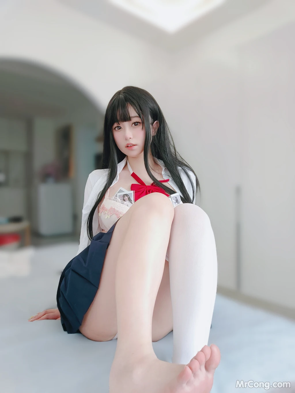 Coser女主K 清纯女友 110 photos - 50