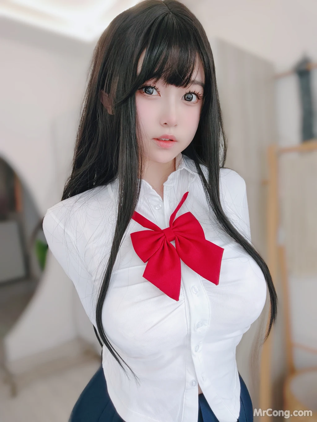 Coser女主K 清纯女友 110 photos - 64