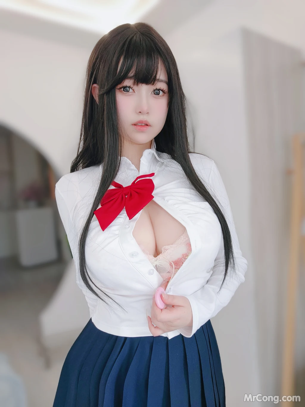 Coser女主K 清纯女友 110 photos - 70