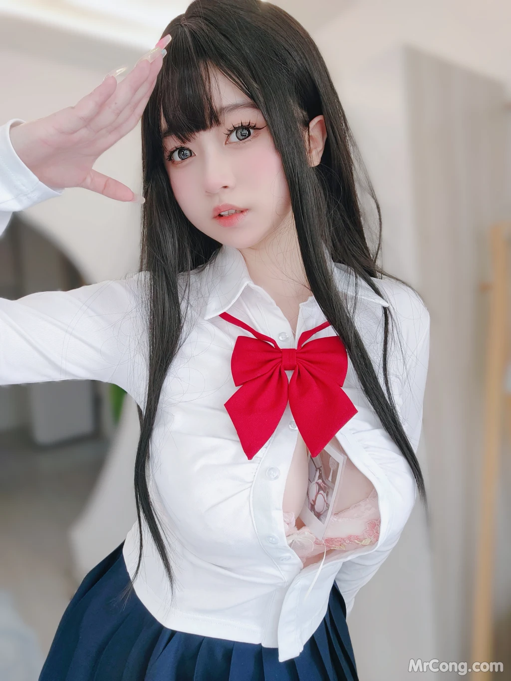 Coser女主K 清纯女友 110 photos - 77