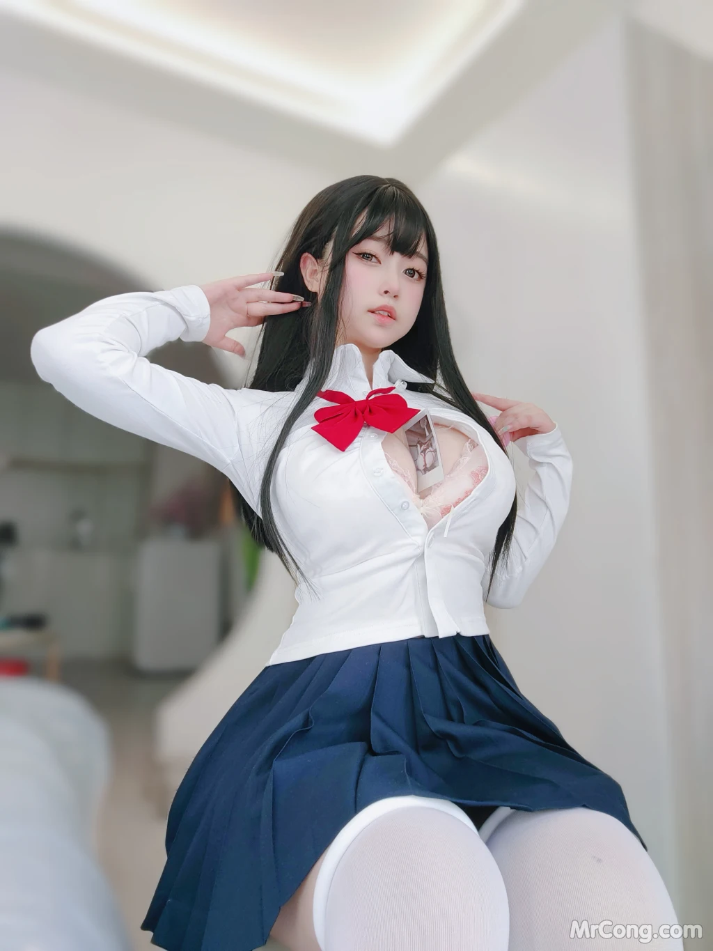 Coser女主K 清纯女友 110 photos - 84
