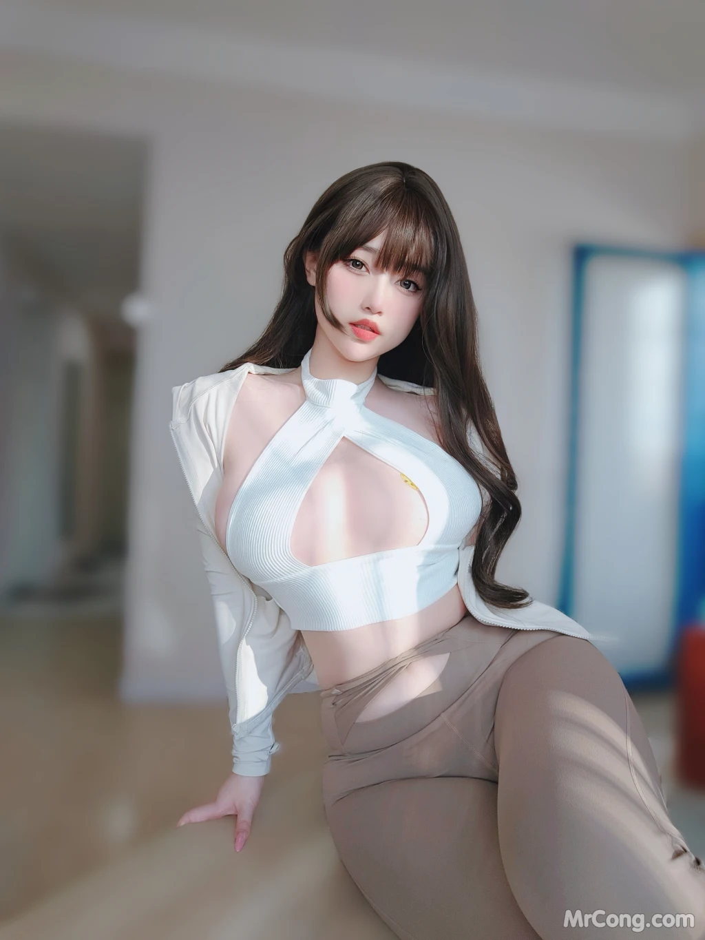 Coser女主K 瑜伽服 102 photos - 3