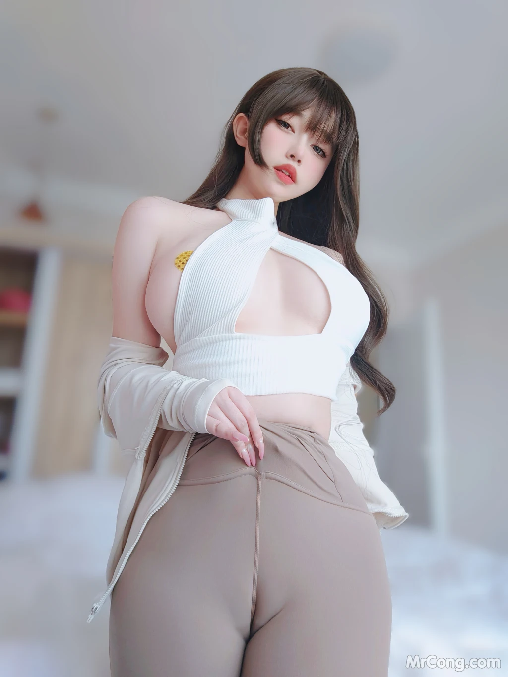 Coser女主K 瑜伽服 102 photos - 48
