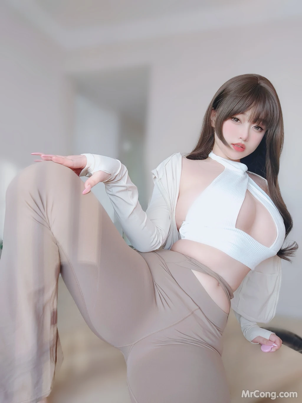 Coser女主K 瑜伽服 102 photos - 83