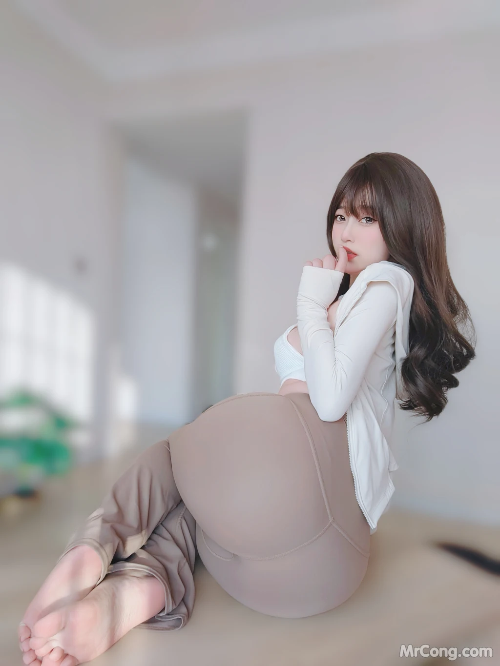 Coser女主K 瑜伽服 102 photos - 86