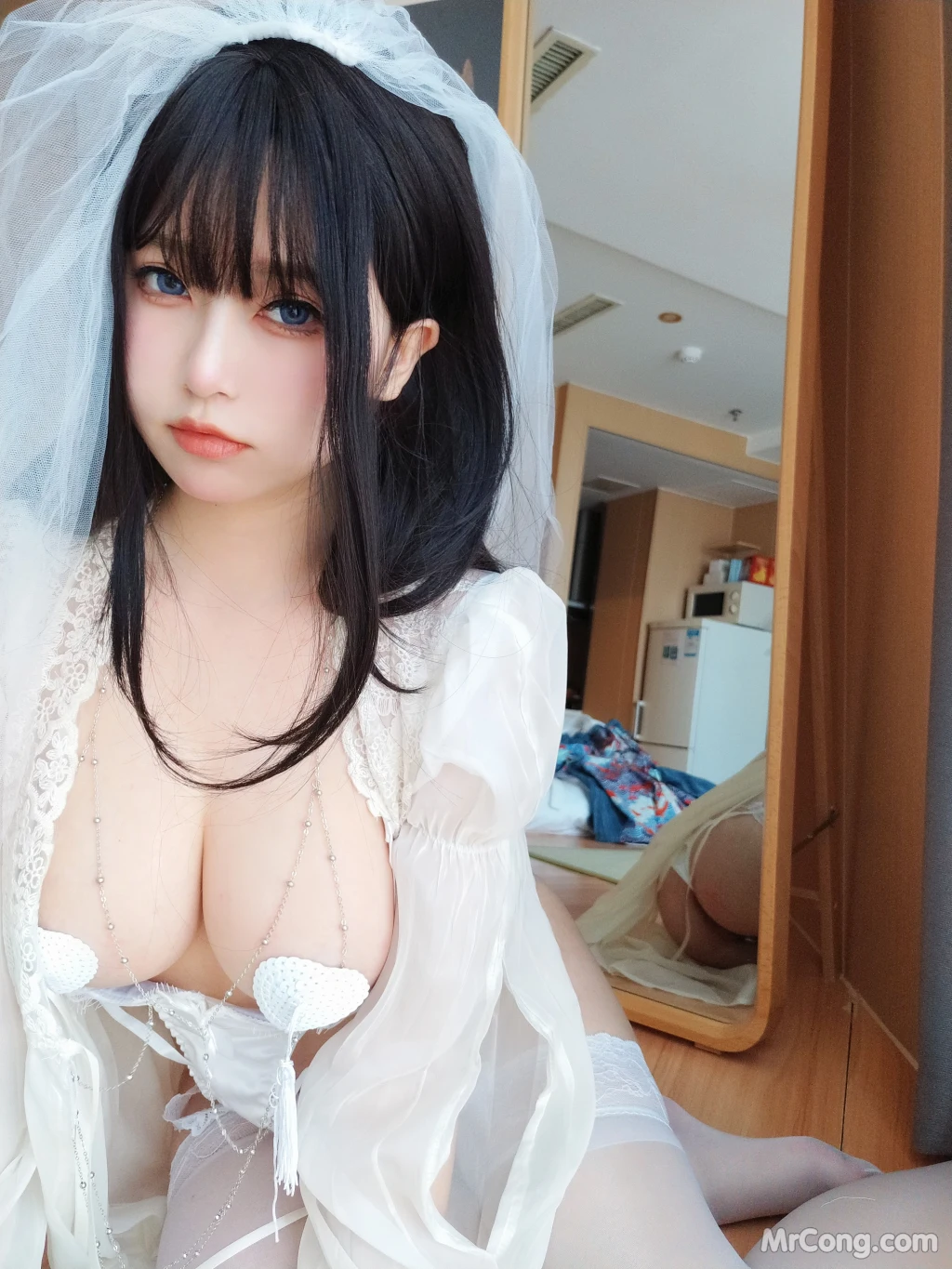 Coser女主K 白双子 75 photos - 10