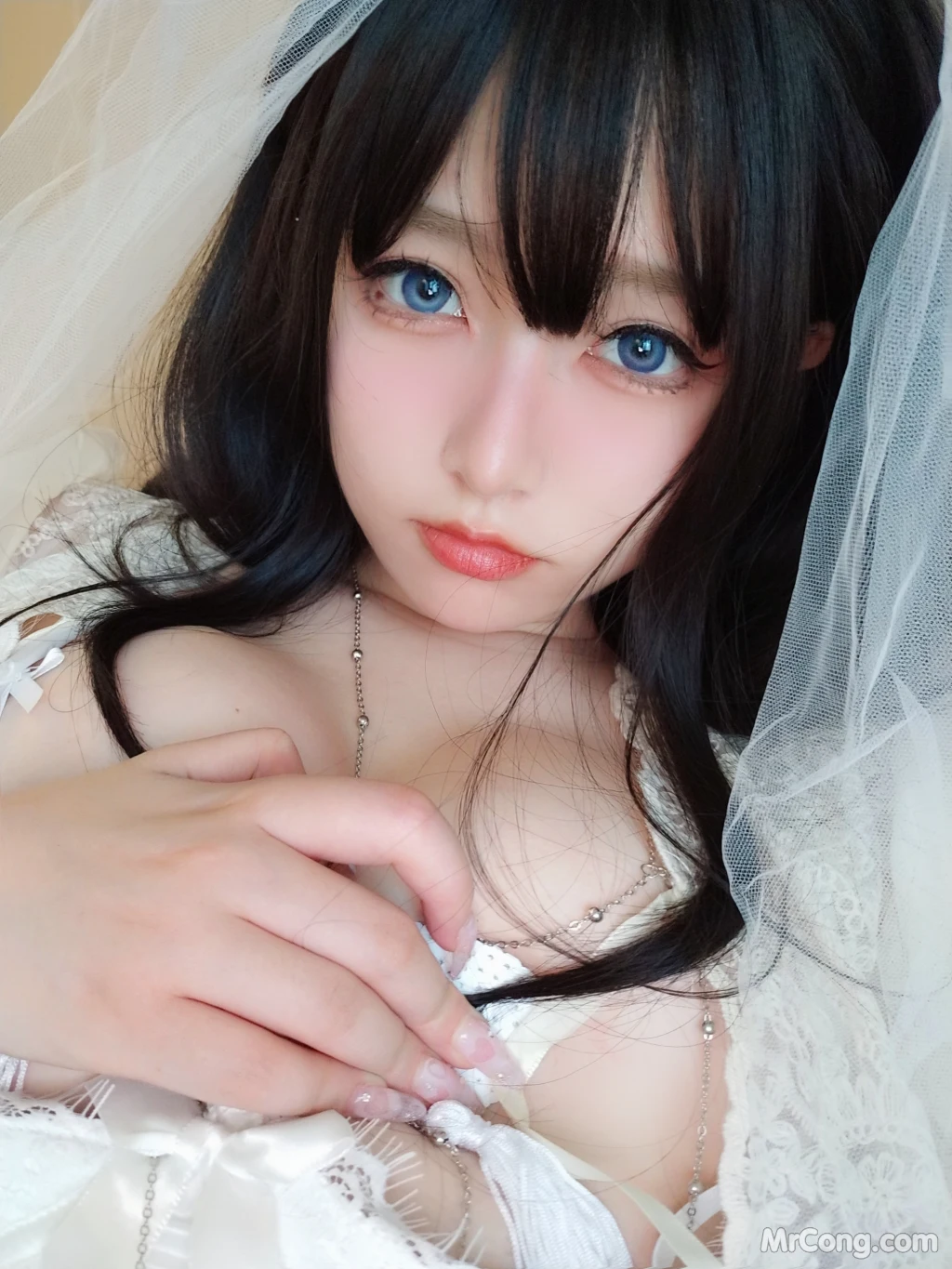 Coser女主K 白双子 75 photos - 64