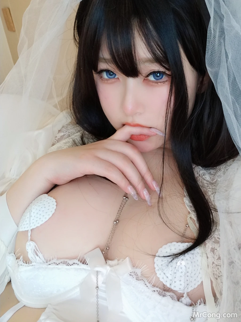 Coser女主K 白双子 75 photos - 65
