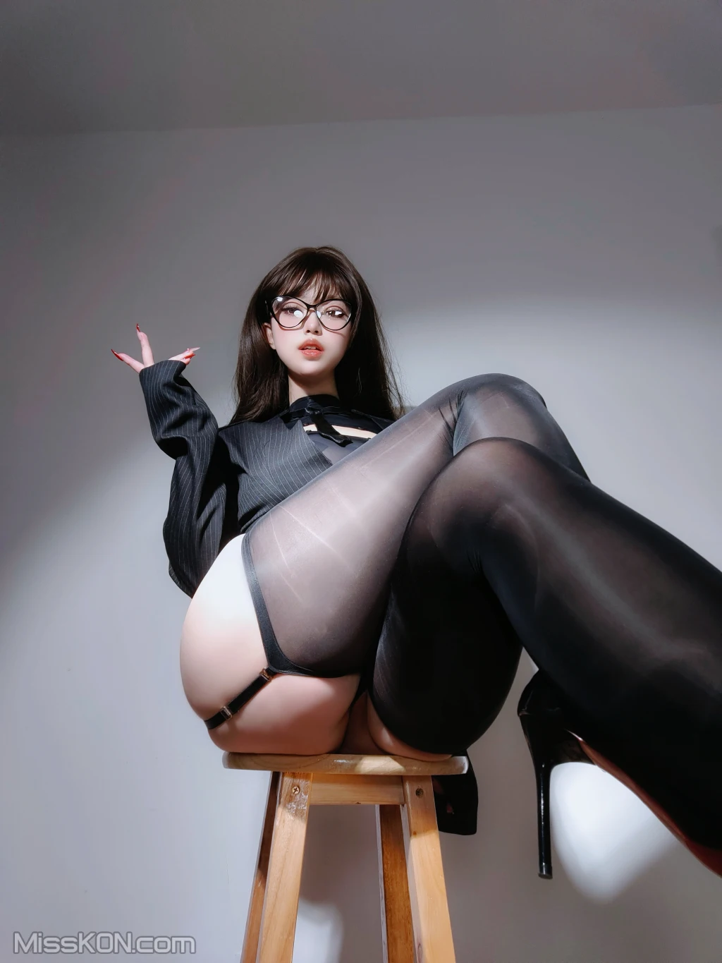Coser女主K 秘书丝袜 93 photos - 42