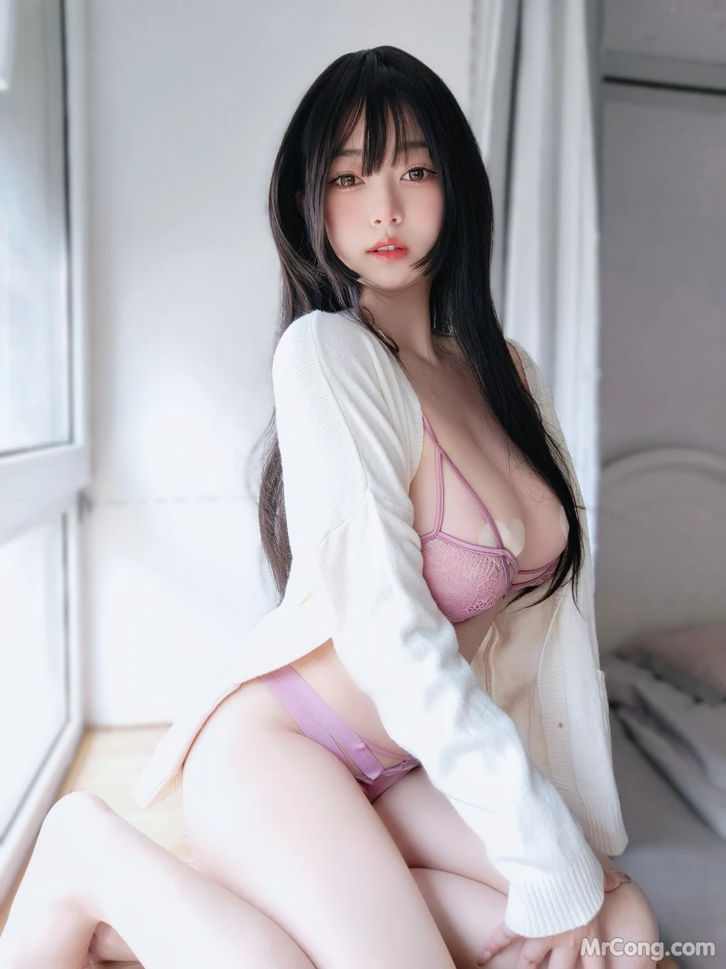 Coser女主K 素颜的清晨 102 photos - 24