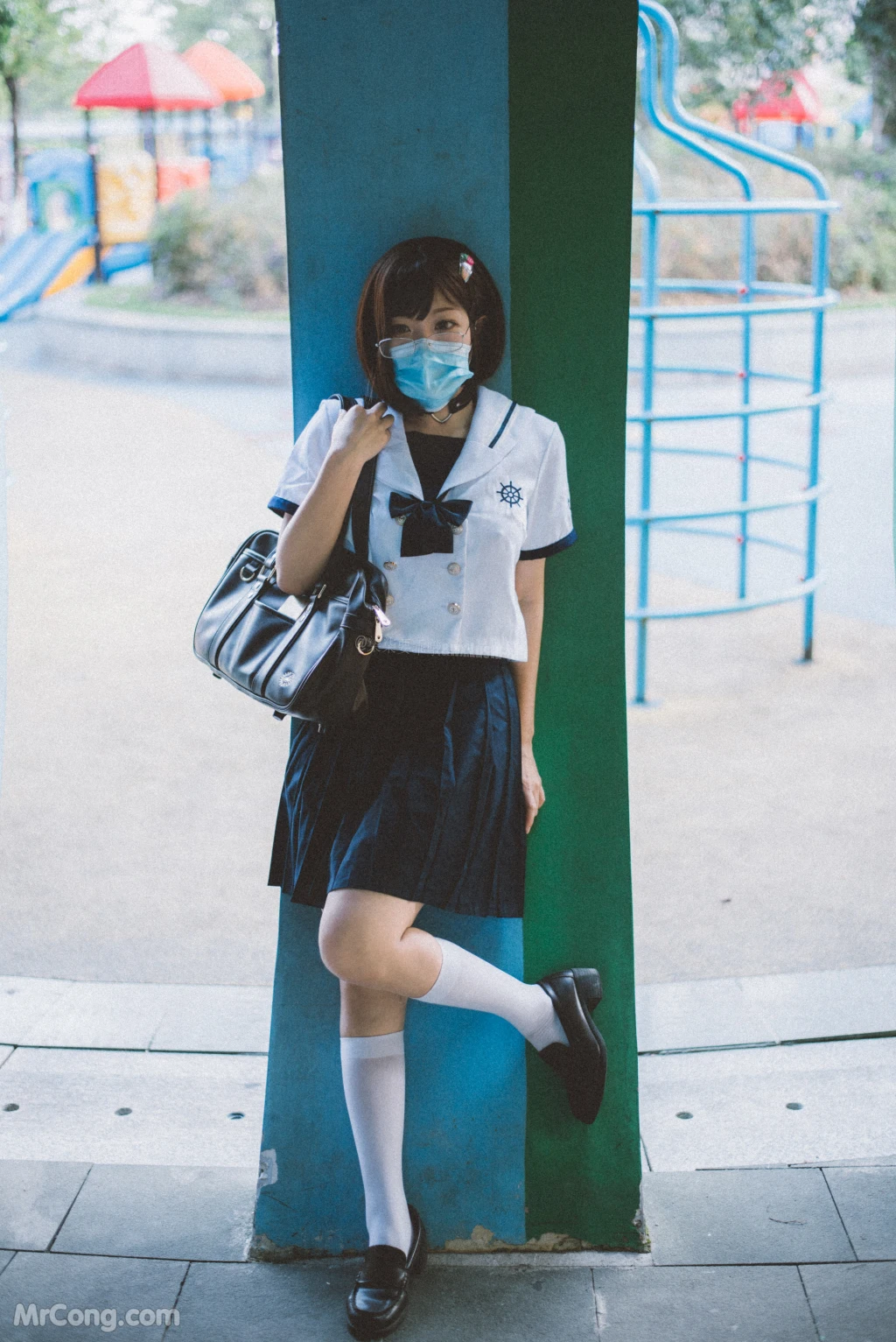 Coser柒柒要乖哦 乐园JK 37 photos - 4