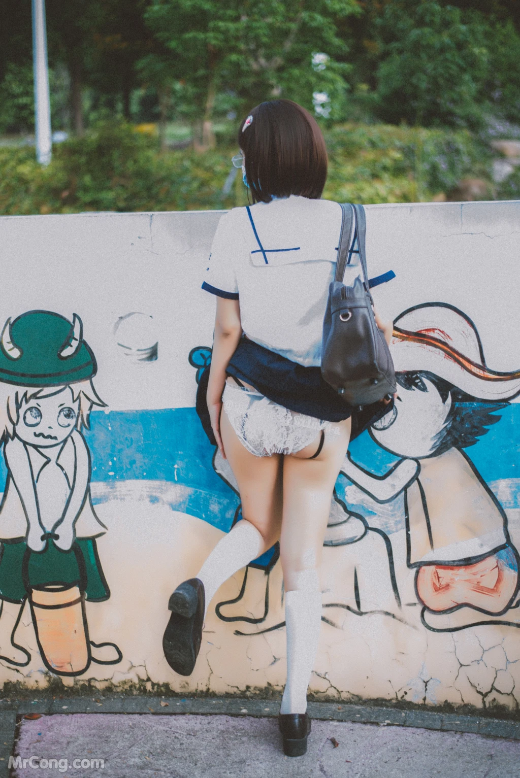 Coser柒柒要乖哦 乐园JK 37 photos - 8