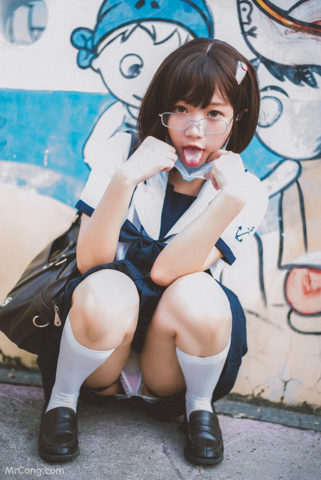 Coser柒柒要乖哦 乐园JK 37 photos - 12