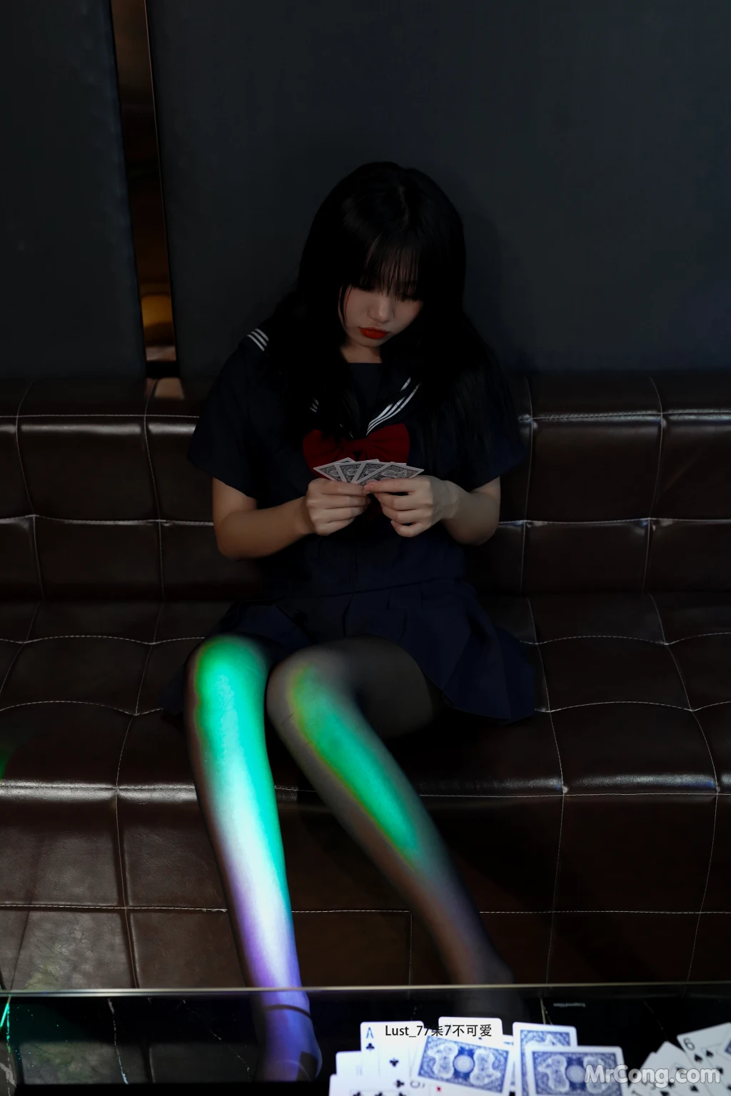 Coser柒柒要乖哦 反差JK少女 182 photos - 35