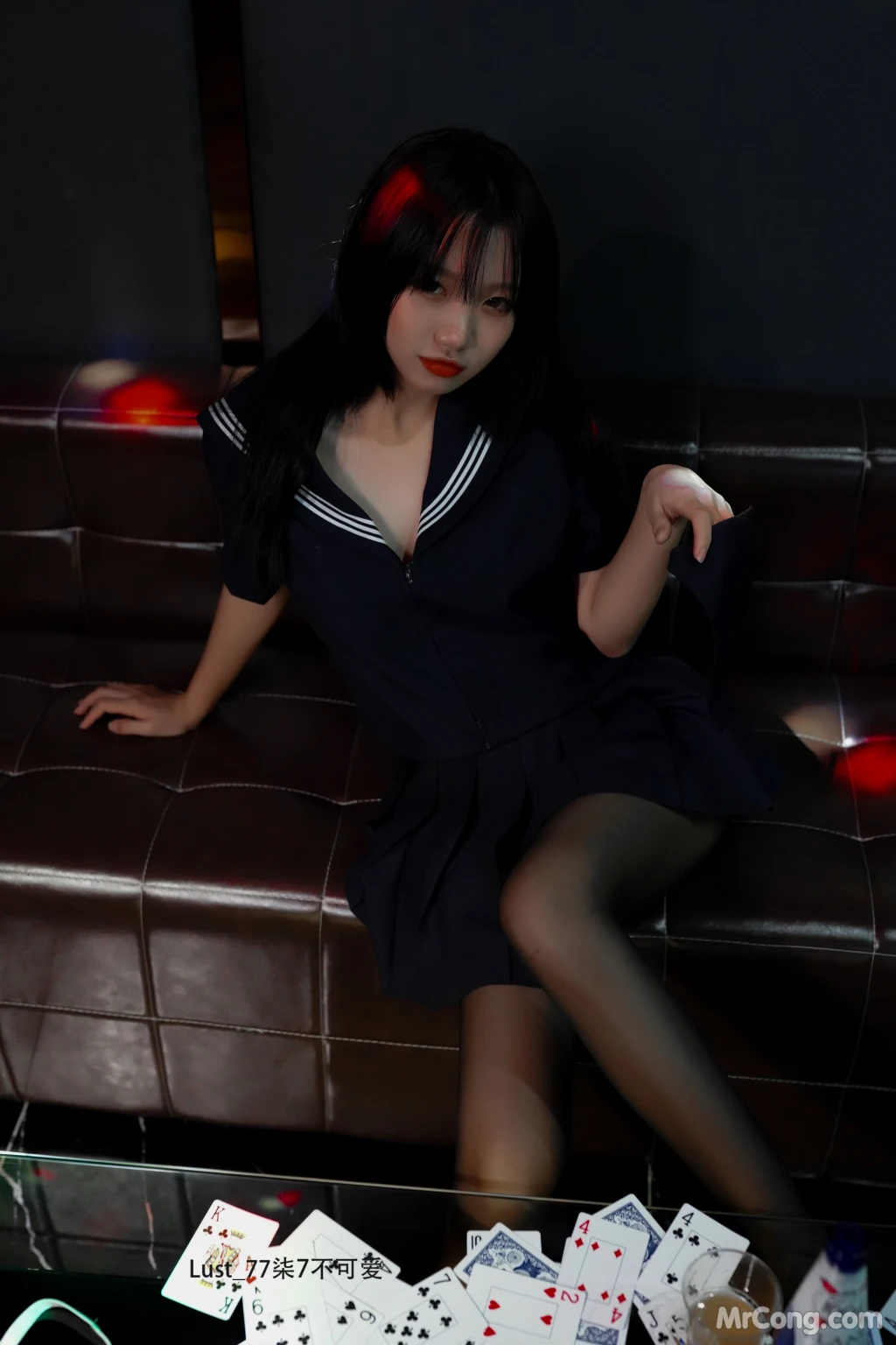 Coser柒柒要乖哦 反差JK少女 182 photos - 44