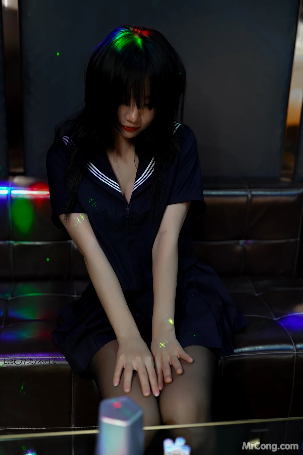 Coser柒柒要乖哦 反差JK少女 182 photos - 53