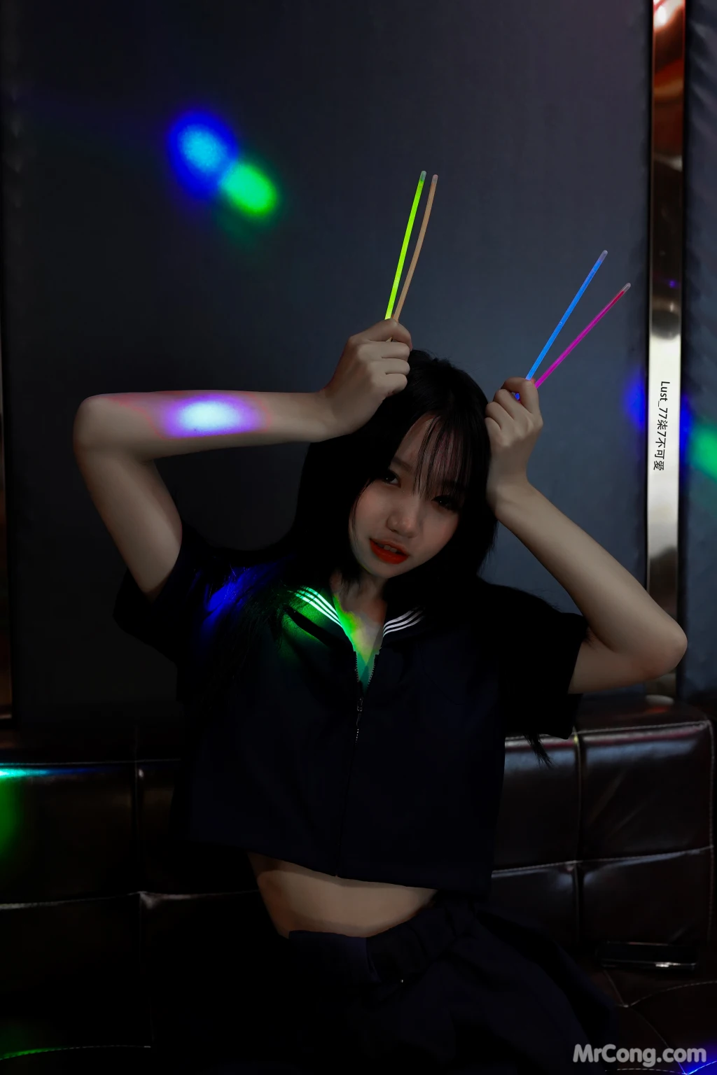 Coser柒柒要乖哦 反差JK少女 182 photos - 60