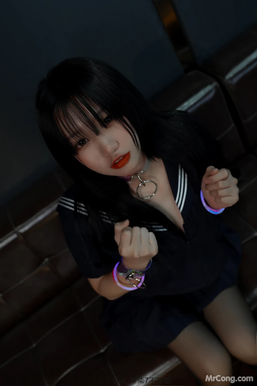 Coser柒柒要乖哦 反差JK少女 182 photos - 68