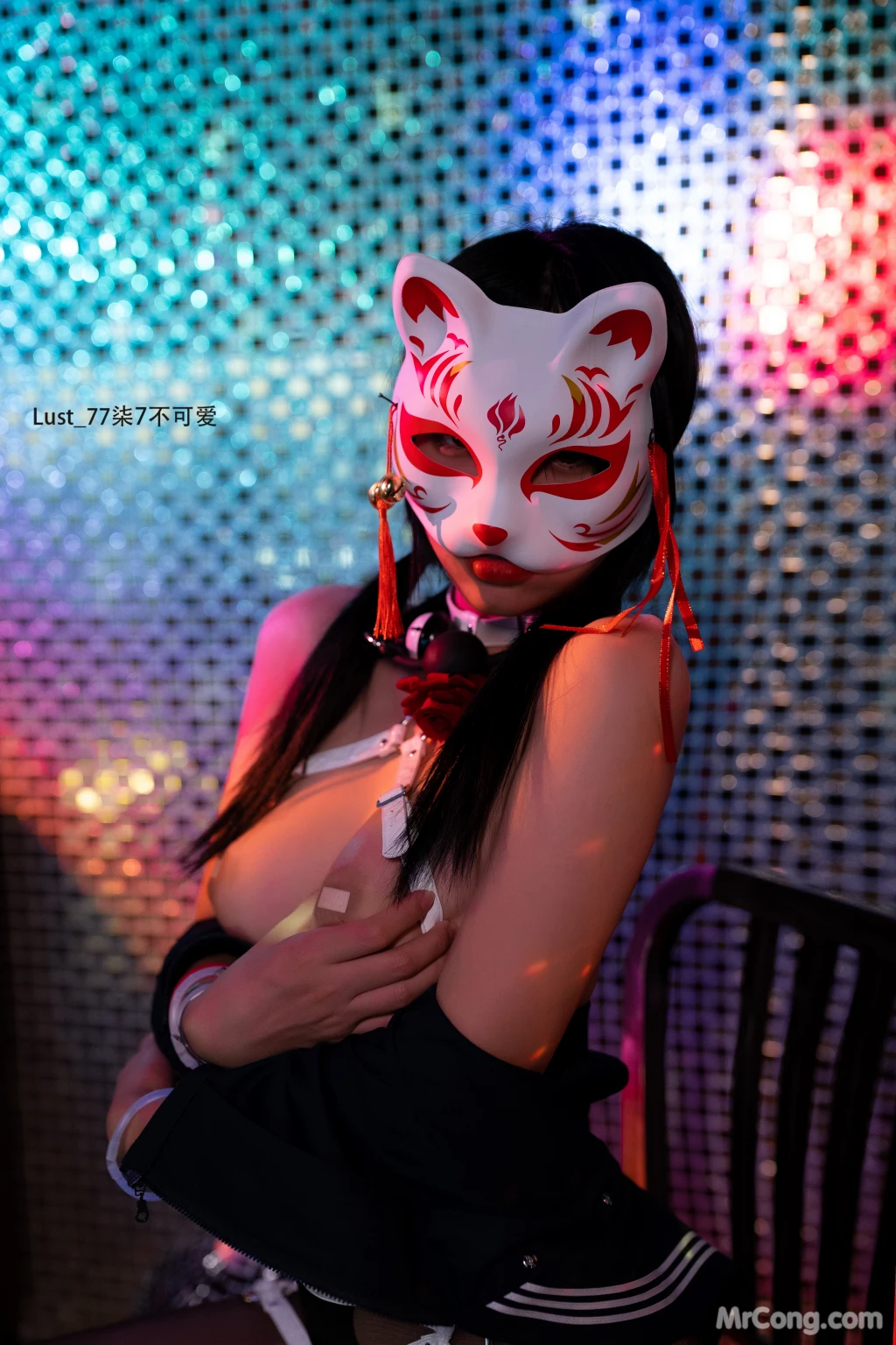 Coser柒柒要乖哦 反差JK少女 182 photos - 178