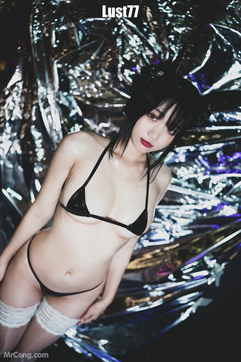 Coser柒柒要乖哦 女仆惩戒课 110 photos - 71