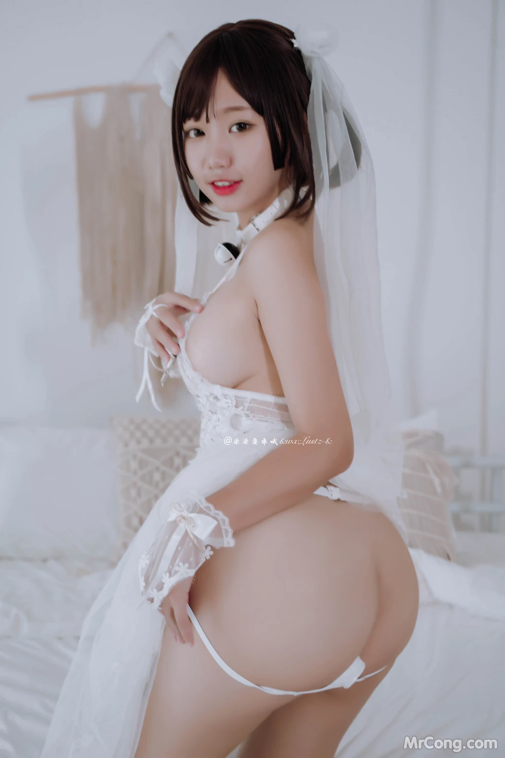 Coser柒柒要乖哦 婚纱 53 photos - 18