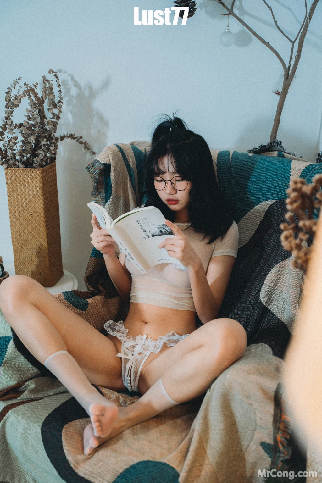 Coser柒柒要乖哦 少女记实录 76 photos - 2