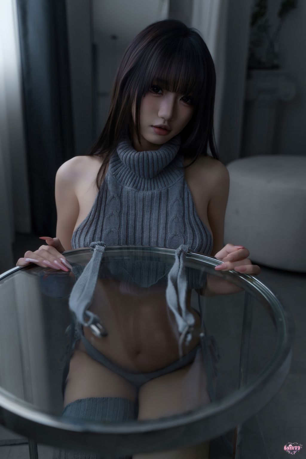 Coser柒柒要乖哦 居家毛衣 112 photos  1 video - 46