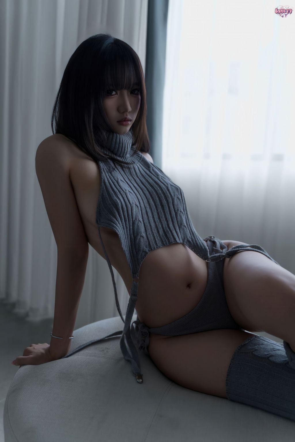 Coser柒柒要乖哦 居家毛衣 112 photos  1 video - 111