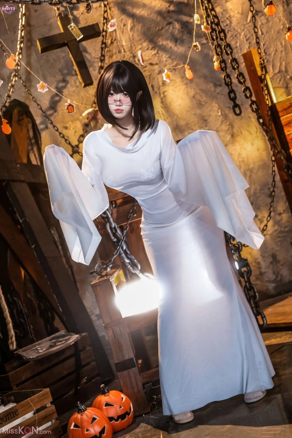 Coser柒柒要乖哦 幽灵娘 87 photos  2 videos