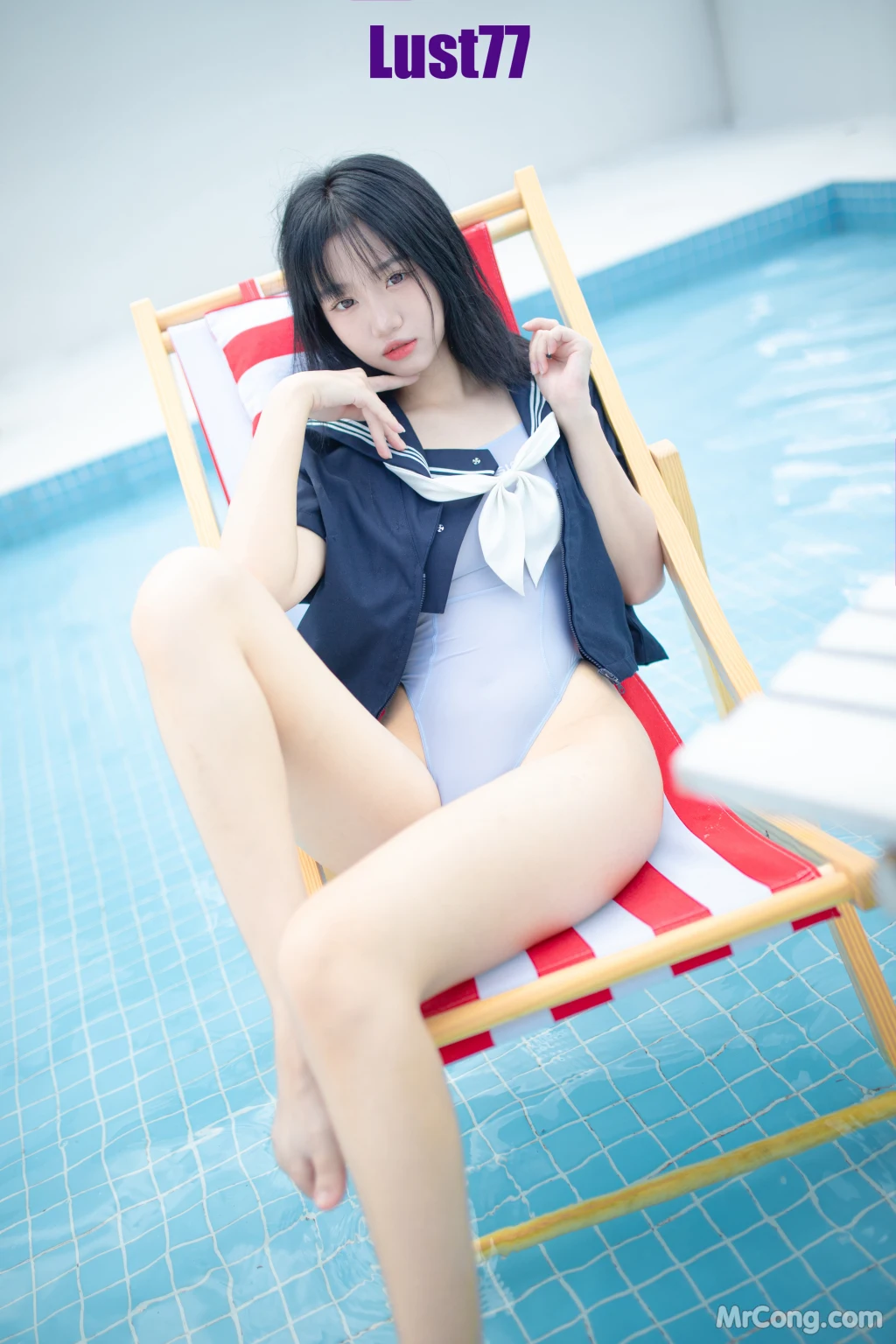 Coser柒柒要乖哦 清凉夏日 71 photos