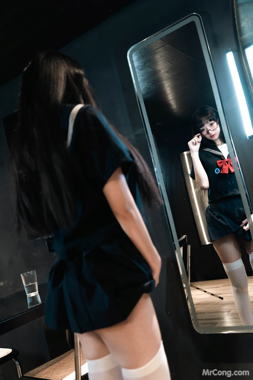 Coser柒柒要乖哦 白丝死库水 140 photos - 4