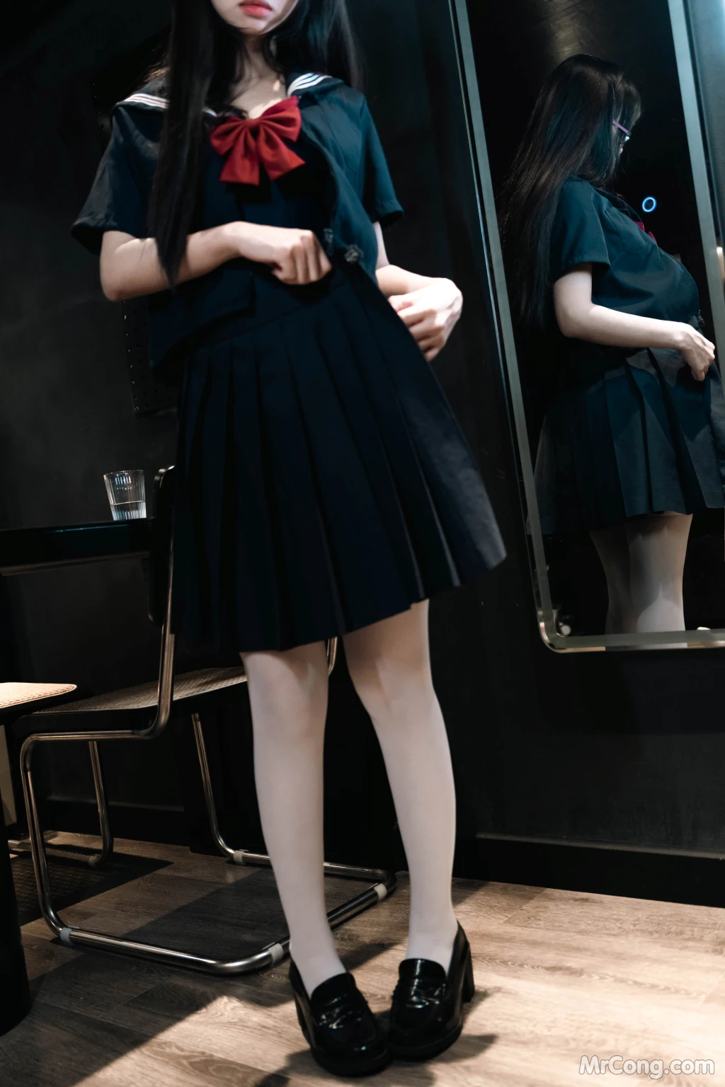 Coser柒柒要乖哦 白丝死库水 140 photos - 134