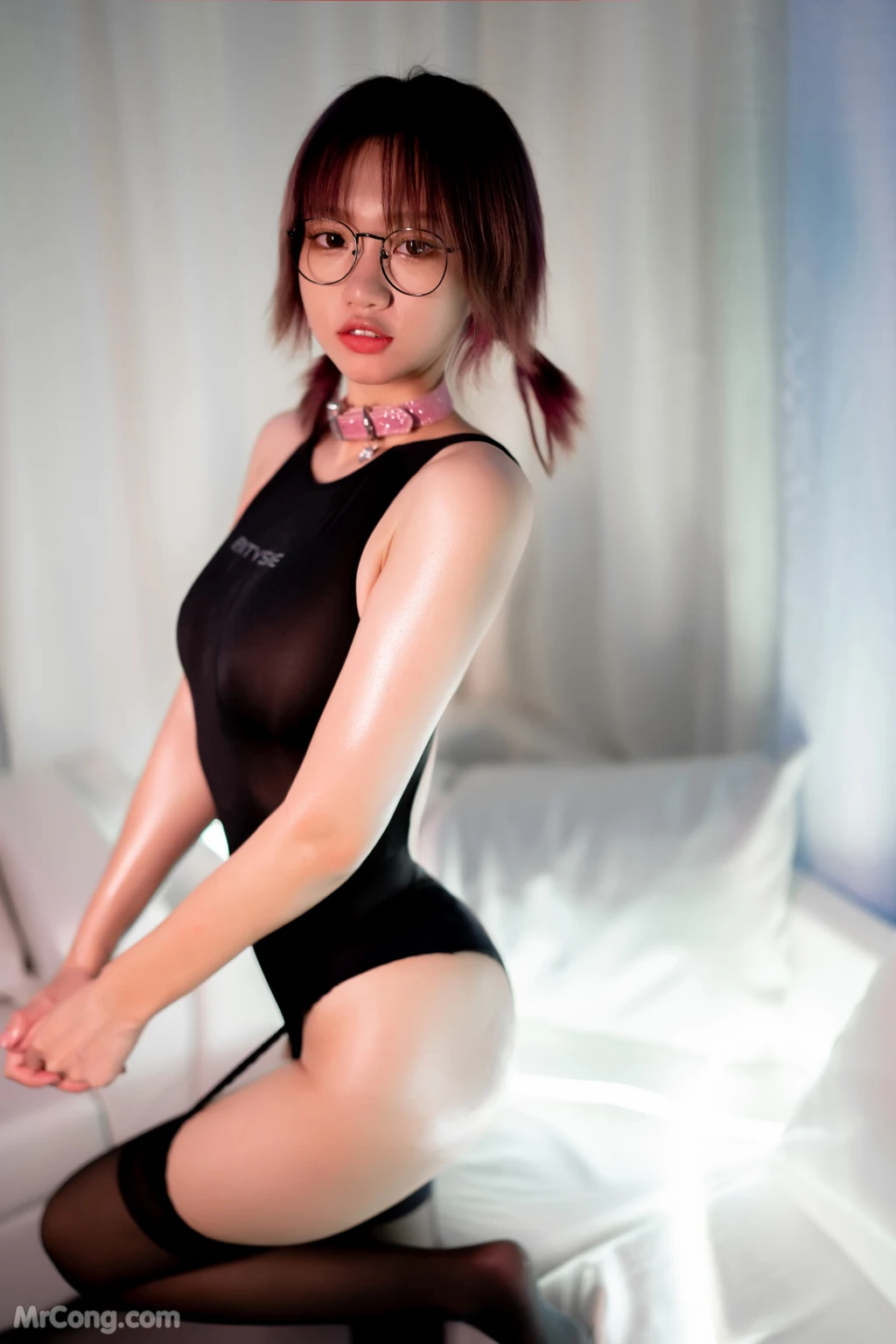 Coser柒柒要乖哦 竞泳水着 82 photos - 7