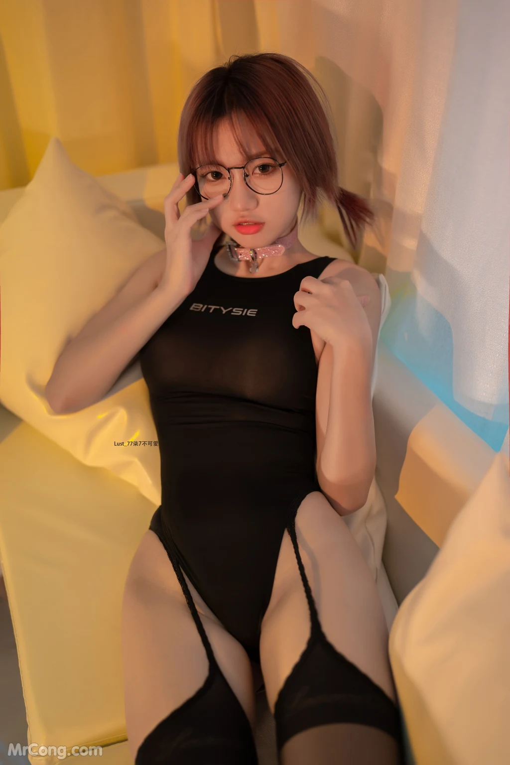 Coser柒柒要乖哦 竞泳水着 82 photos - 34