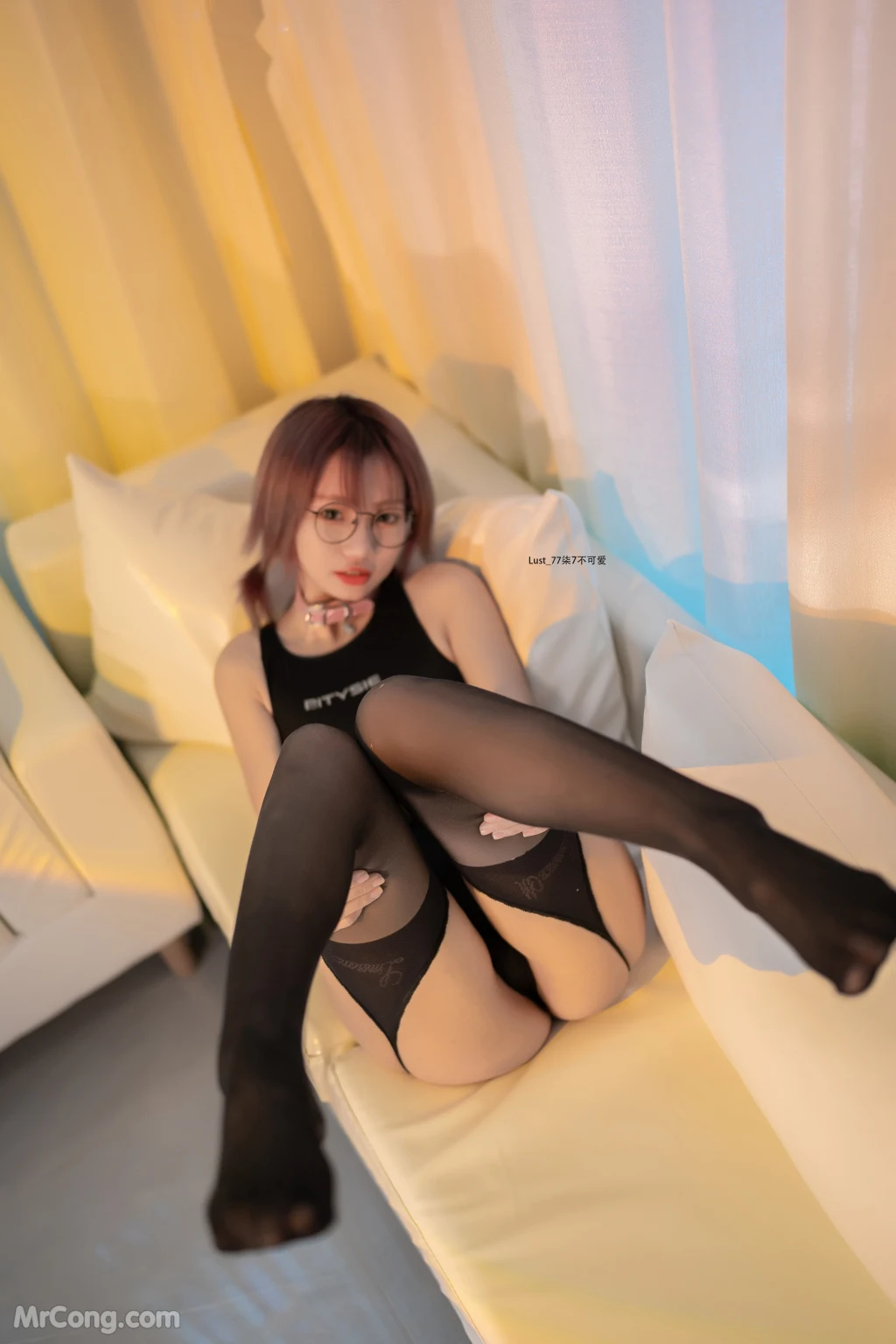 Coser柒柒要乖哦 竞泳水着 82 photos - 61