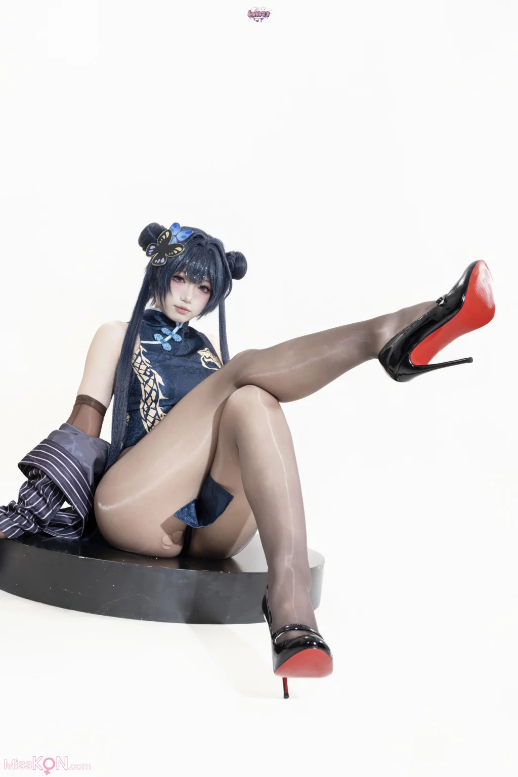 Coser柒柒要乖哦 蔚蓝档案 妃咲原皮 97 photos - 10