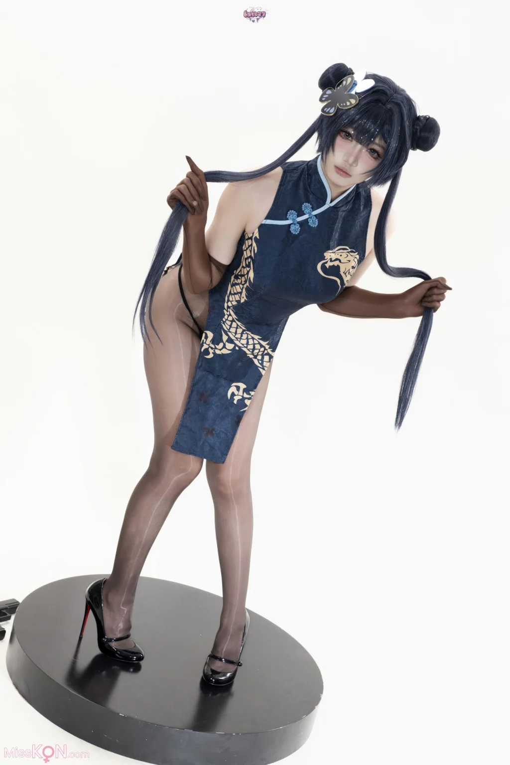 Coser柒柒要乖哦 蔚蓝档案 妃咲原皮 97 photos - 24