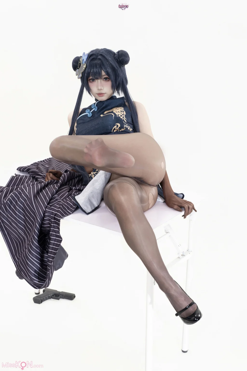Coser柒柒要乖哦 蔚蓝档案 妃咲原皮 97 photos - 28
