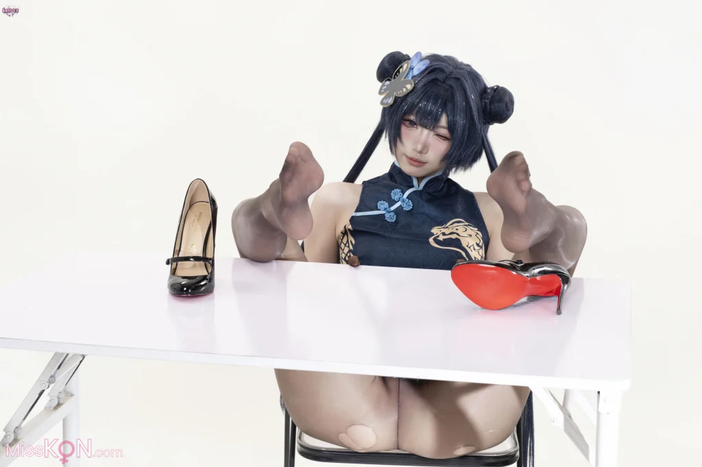 Coser柒柒要乖哦 蔚蓝档案 妃咲原皮 97 photos - 36