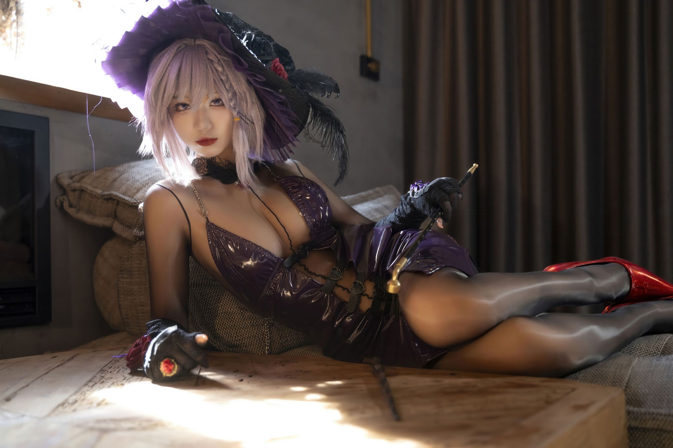 Coser柒柒要乖哦 魔女契约 216 photos  1 video - 92
