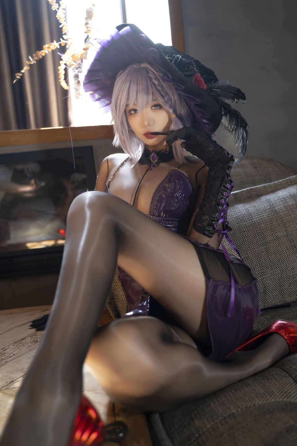 Coser柒柒要乖哦 魔女契约 216 photos  1 video - 107