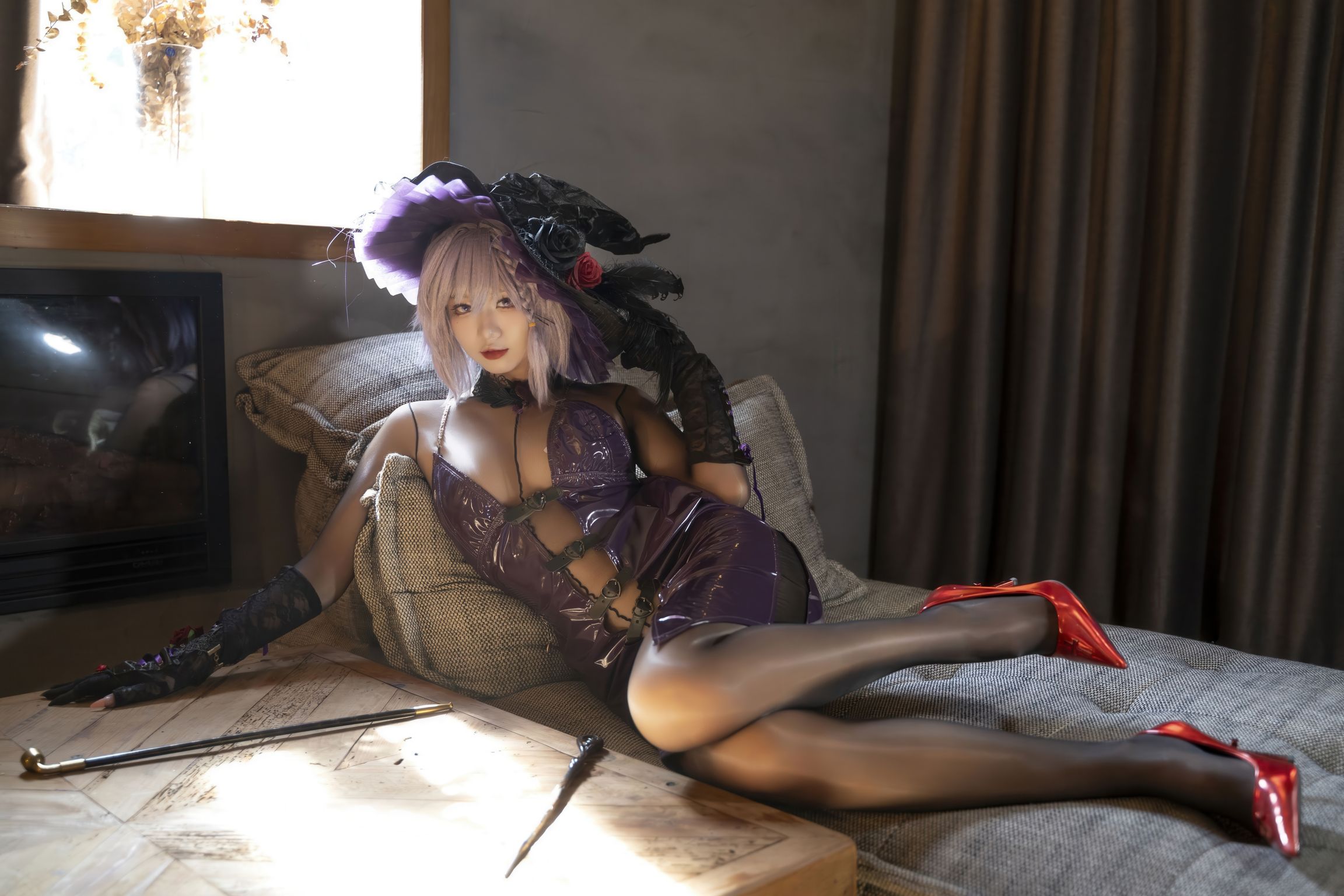 Coser柒柒要乖哦 魔女契约 216 photos  1 video - 189